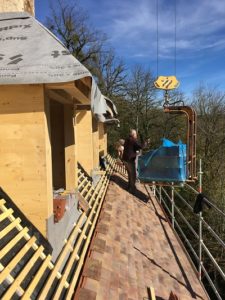 Restauration de la charpente du Château de Saint Lupicin