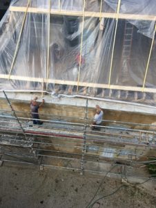 Restauration de la charpente du Château de Saint Lupicin