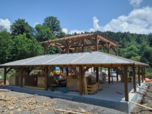 Construction d'une maison en ossature bois